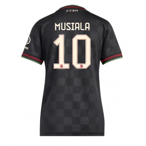Bayern Munich Jamal Musiala #10 Tercera Equipación Mujer 2025-26 Manga Corta